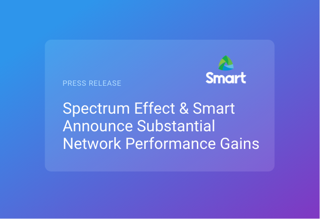 Spectrum Effect & Smart Achieve Major Network Performance Improvements By Reducing RF Interference